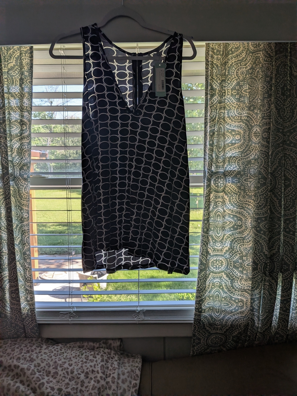 Lemon Tart Geometric Tank NWT from Stichfix